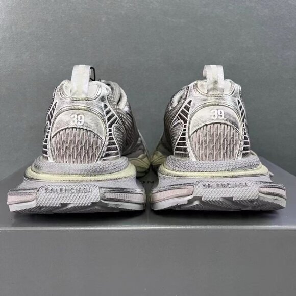 Balenciaga 3XL Distressed Mesh Sneakers - Picture 9 of 9